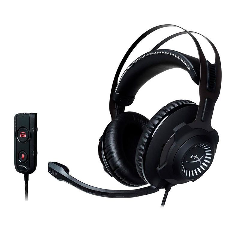 Headset Gamer HyperX Cloud Revolver S, Surround 7.1, Drivers 50mm, Preto, HX-HSCRS-GM/NA