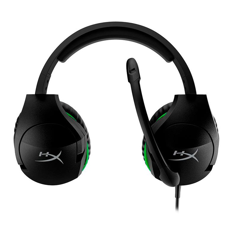 Headset Gamer HyperX CloudX Stinger, Som Estereo, Drivers 50mm, Preto e Verde, HX-HSCSX-BK/WW