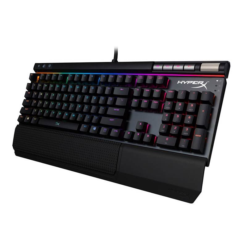 Teclado Mecânico Kingston HyperX Alloy Elite RGB Cherry MX Red, HXKB2RD2US/R2 Pichau