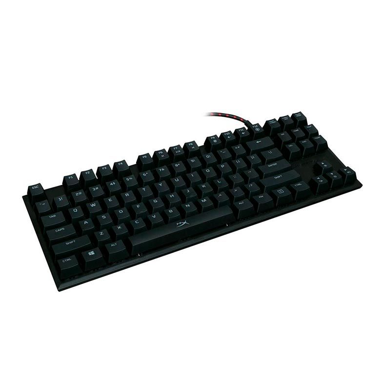 Teclado Mecanico HyperX Alloy FPS Pro Led Vermelho Switch Cherry MX Blue, HX-KB4BL1-US/WW