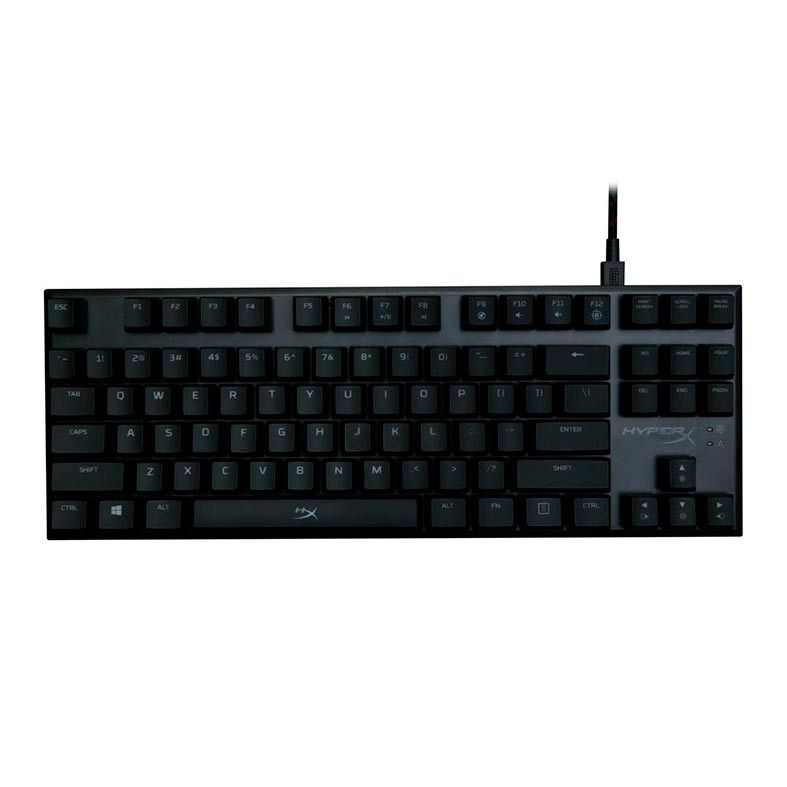 Teclado Mecanico HyperX Alloy FPS Pro Led Vermelho Switch Cherry MX Blue, HX-KB4BL1-US/WW