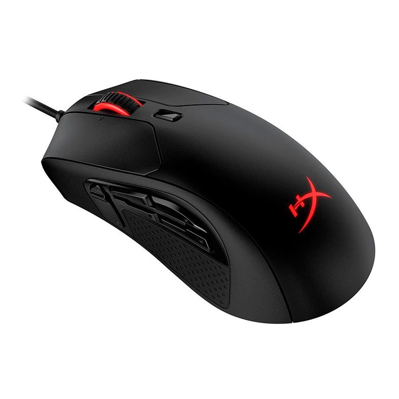 Mouse Gamer HyperX Pulsefire Raid, RGB, 16000DPI, 11 Botoes, Preto, HX-MC005B
