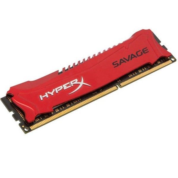 Memoria Kingston HyperX Savage 8GB (1x8) DDR3 1600MHz Vermelha, HX316C9SR/8