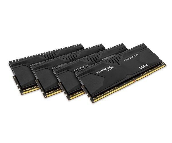 Memoria Kingston HyperX Predator 32GB (4x8) DDR4 2800MHz Preta, HX428C14PBK4/32