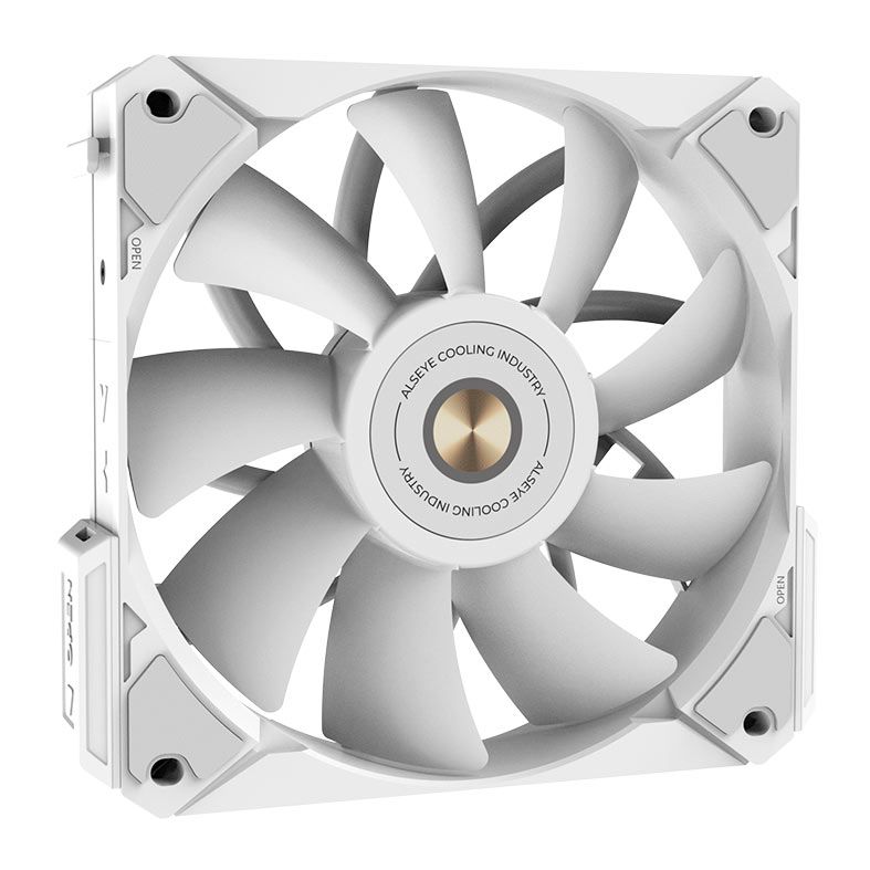 Ventoinha Alseye Infinity i-12, ARGB, 120mm, Branco, I-12W
