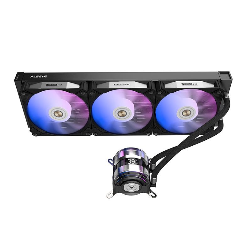 Water Cooler Alseye Infinity I360, RGB, 360mm, Preto, I360-BK