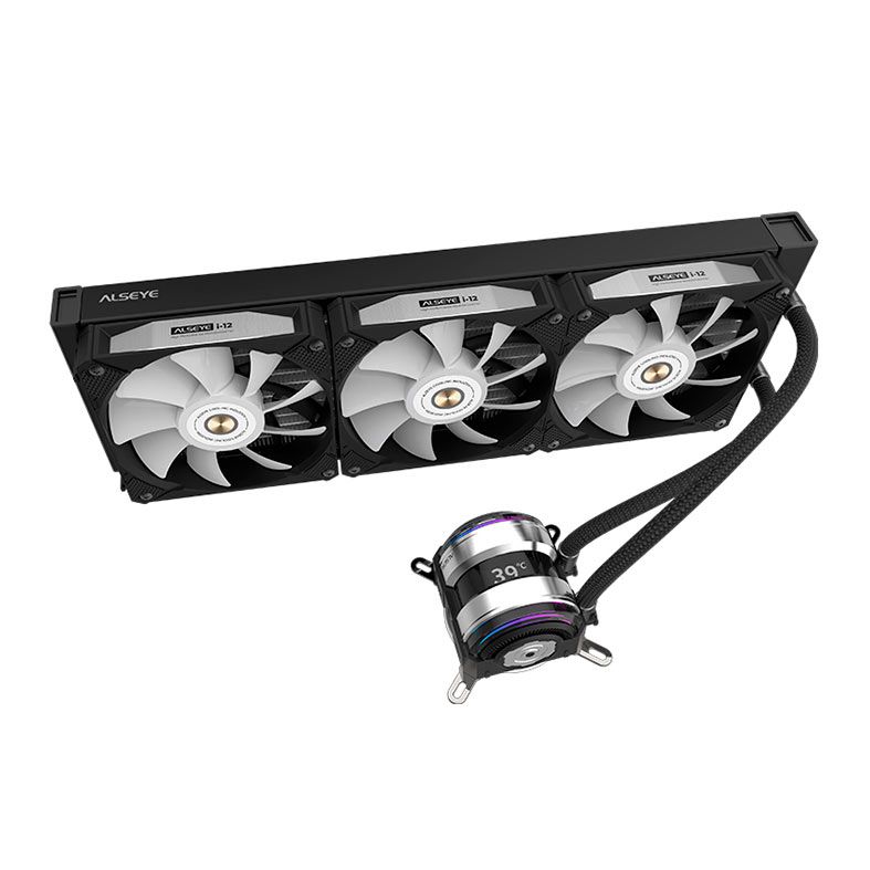 Water Cooler Alseye Infinity I360, RGB, 360mm, Preto, I360-BK