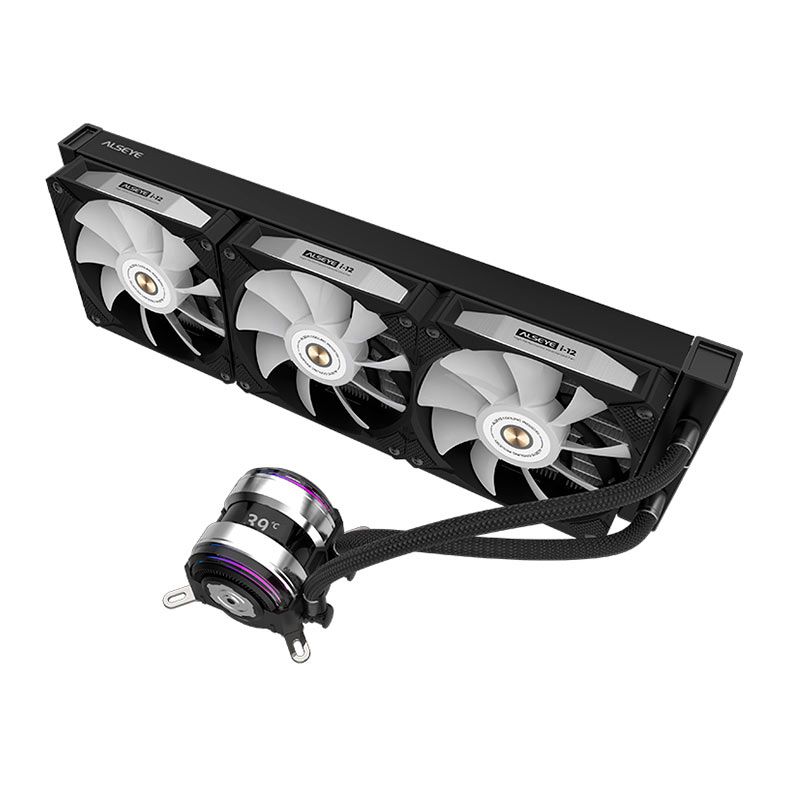 Water Cooler Alseye Infinity I360, RGB, 360mm, Preto, I360-BK