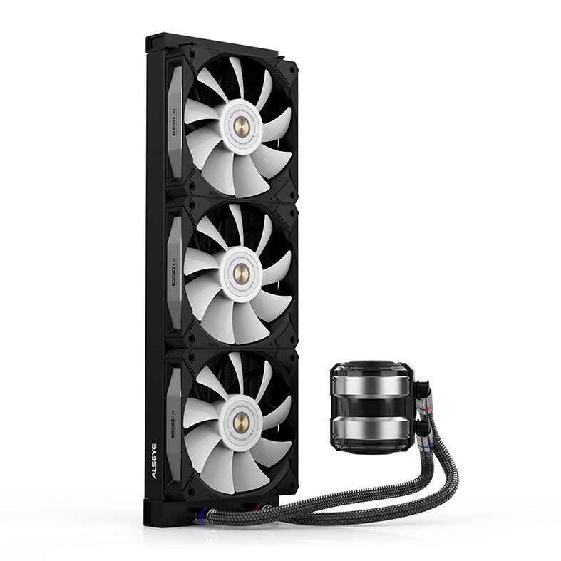 Water Cooler Alseye Infinity I360, RGB, 360mm, Preto, I360-BK