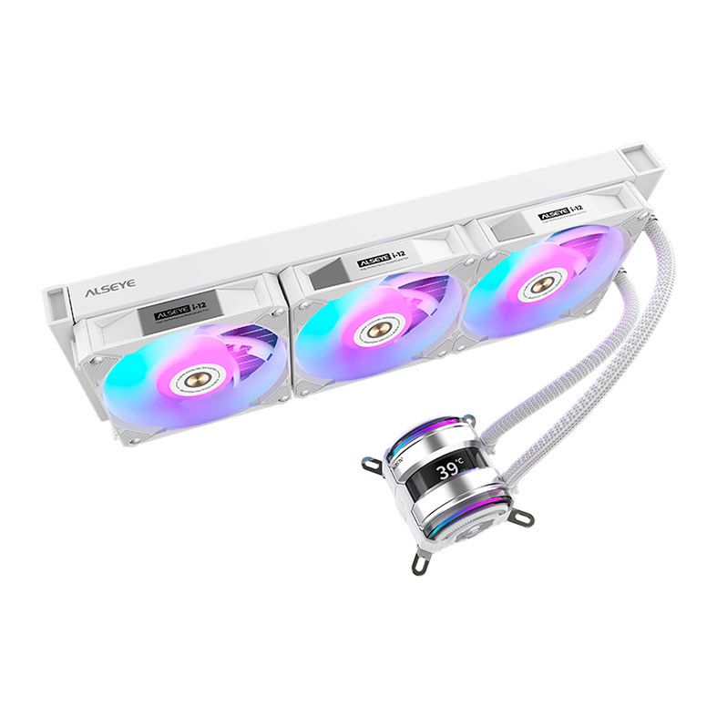 Water Cooler Alseye Infinity I360, RGB, 360mm, Branco, I360-WH