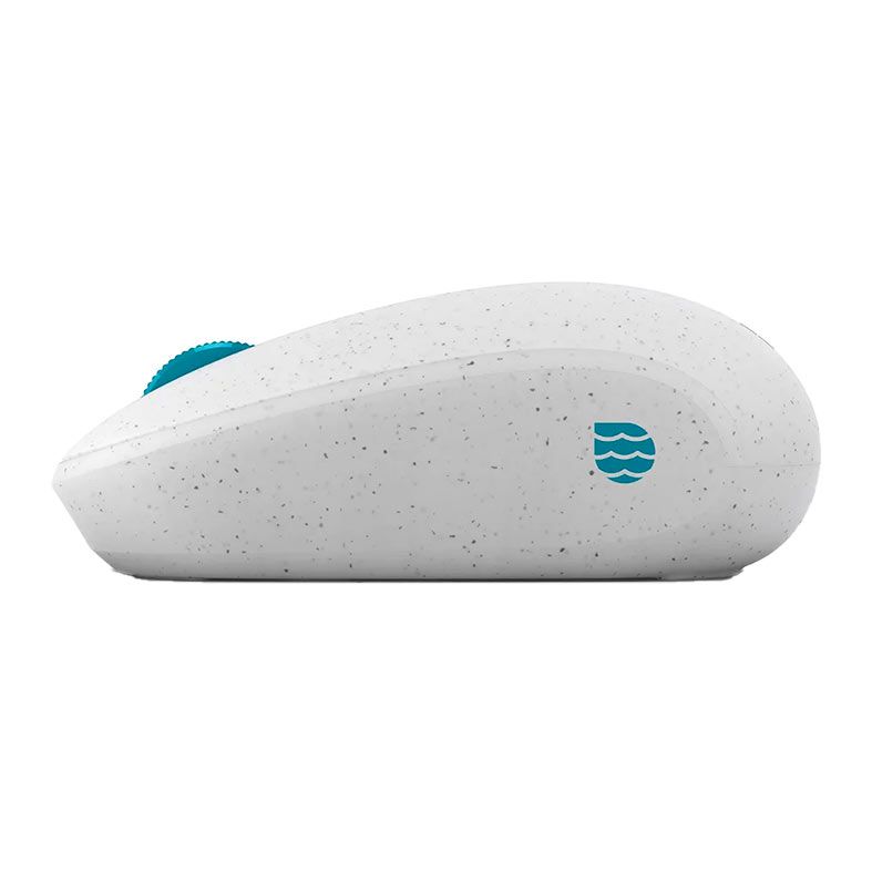 Mouse Microsoft Ocean Plastic, Bluetooth, 3 Botoes, Branco, I38-00019
