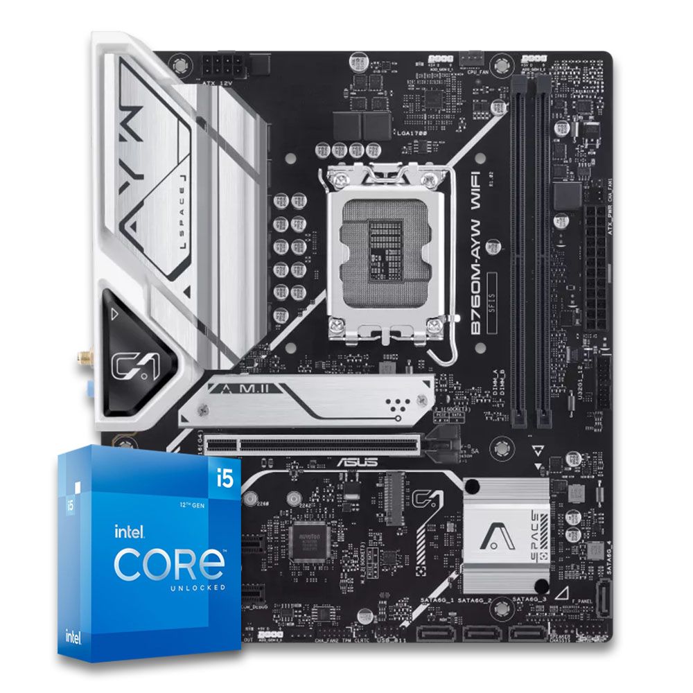 その他 asrock b760m + 12600kf Pichau Kit upgrade, Intel i5-12600KF, B760M DDR5 | Pichau