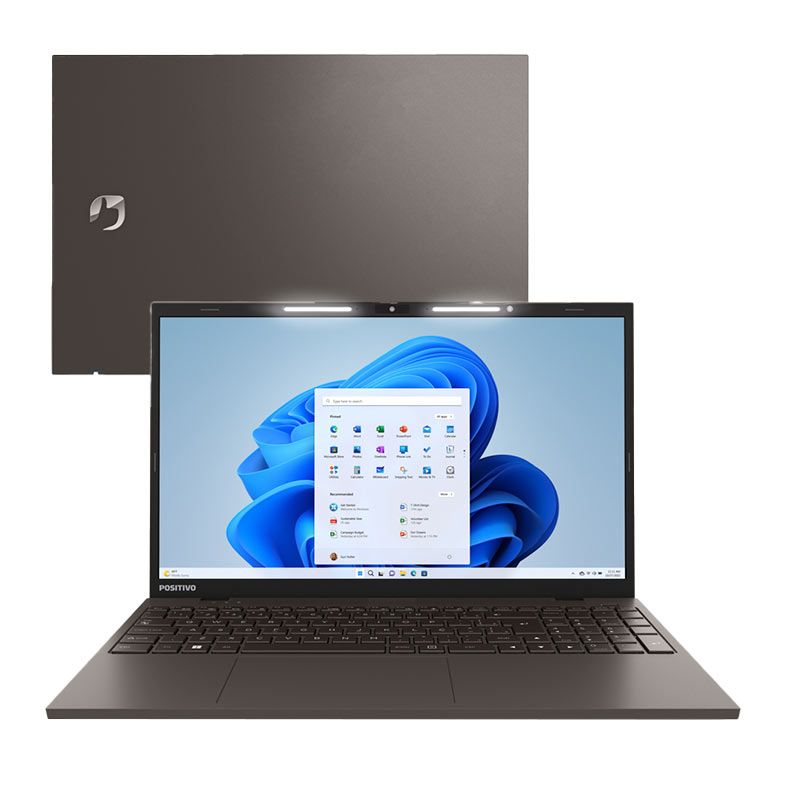 Notebook Positivo Vision I15, 15.6 Pol, Intel I5 1135G7, FHD, 8GB DDR4, SSD 512GB, Preto, I58512A-15