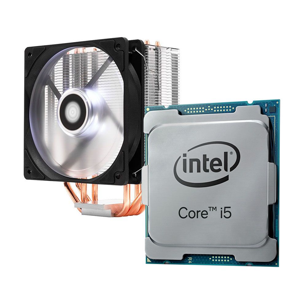 Kit Processador Intel Core i5 10400F E Pasta Térmica Cooler Master