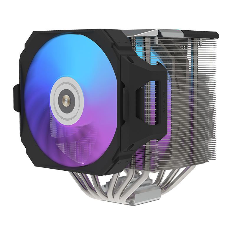 Cooler Para Processador Alseye Infinity I600, RGB, 120mm, Preto, I600-B