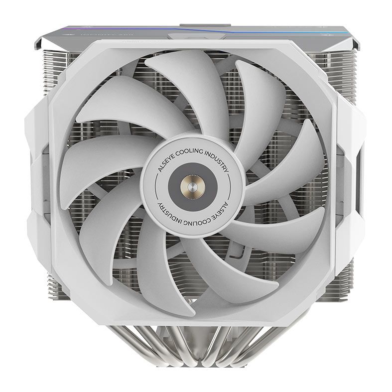 Cooler Para Processador Alseye I600, RGB, 120mm, Branco, I600-W