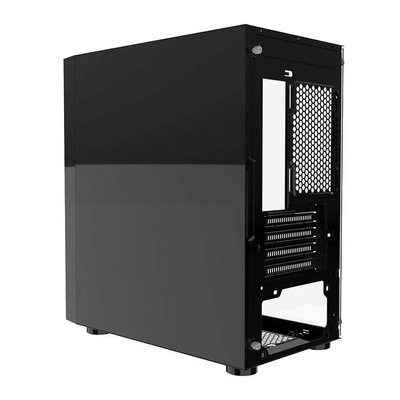 Gabinete Gamer Alseye Ice, Mid-Tower, Lateral de Vidro, Preto, ICE-BK