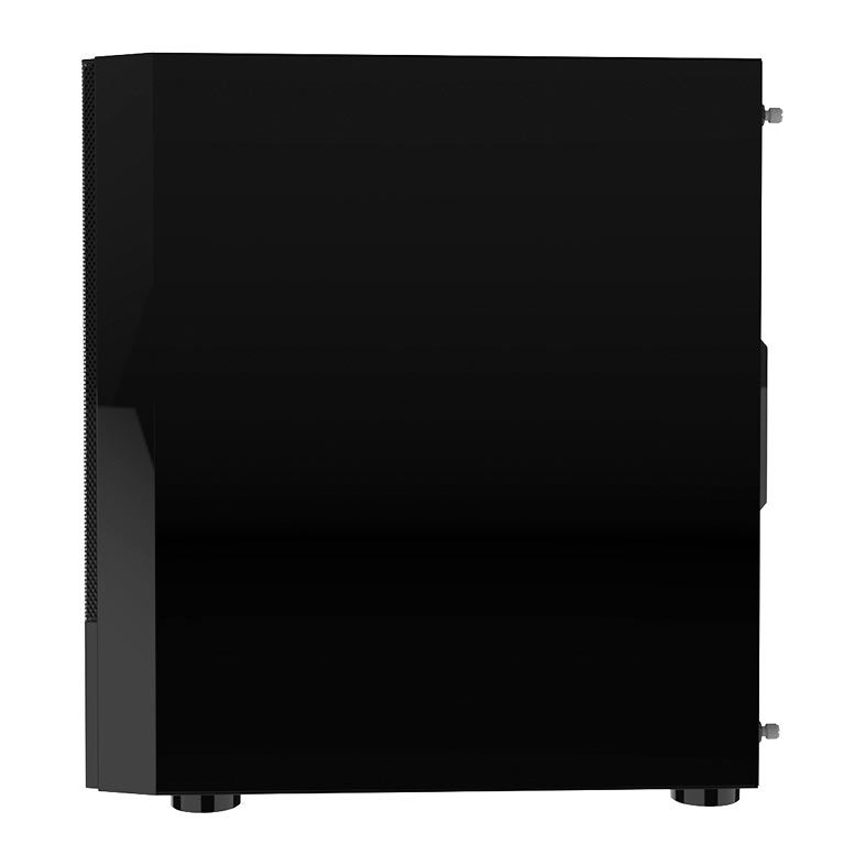 Gabinete Gamer Alseye Ice, Mid-Tower, Lateral de Vidro, Preto, ICE-BK