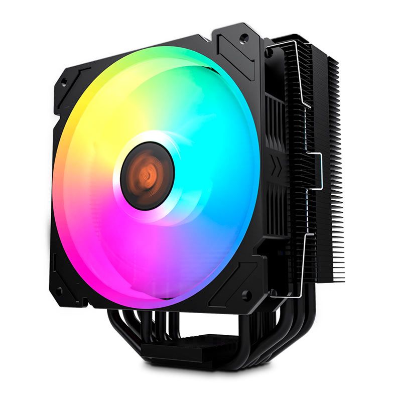 Cooler Para Processador Aigo Darkflash ICE600, RGB, 120mm, Preto, ICE600-BK