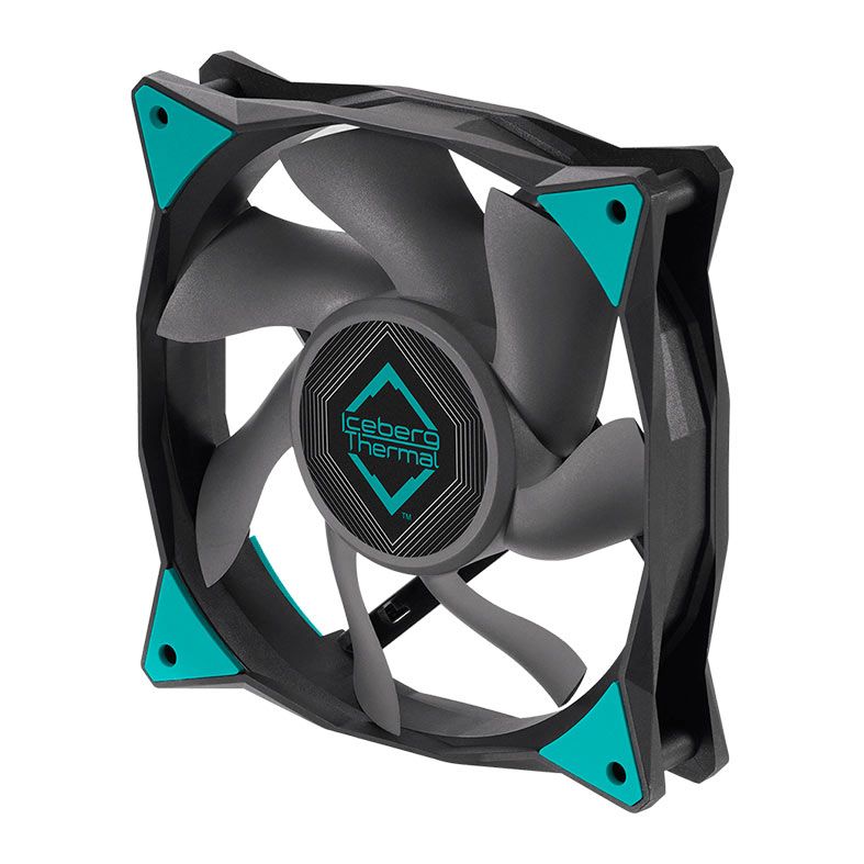 Ventoinha Iceberg Thermal IceGale Xtra, 120mm, Preto, ICEGALE12X-C0A