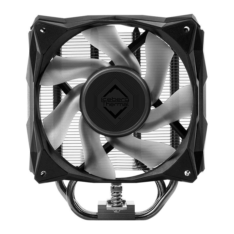 Cooler Para Processador Iceberg Thermal IceSleet G4 Midnight, RGB, 120mm, Preto, ICESLEETG4MD-BBB-00A