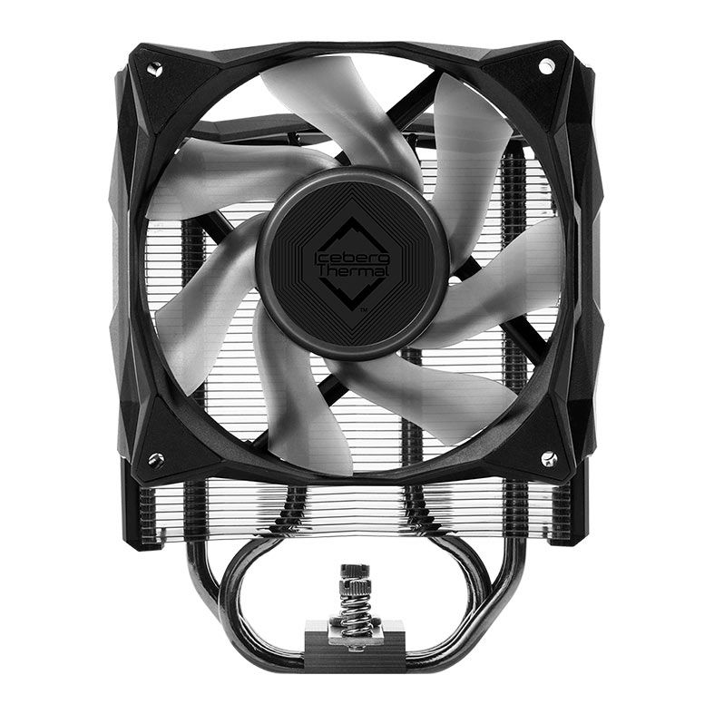 Cooler Para Processador Iceberg Thermal IceSleet G4 Midnight, RGB, 120mm, Preto, ICESLEETG4MD-BBB-00A