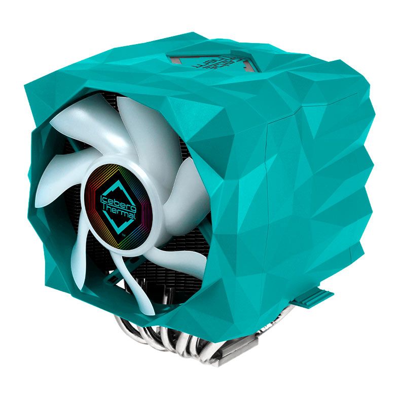 Cooler Para Processador Iceberg Thermal IceSleet X7 Dual, 120mm, Azul, ICESLEETX7-D0A