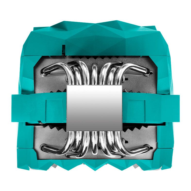 Cooler Para Processador Iceberg Thermal IceSleet X7 Dual, 120mm, Azul, ICESLEETX7-D0A