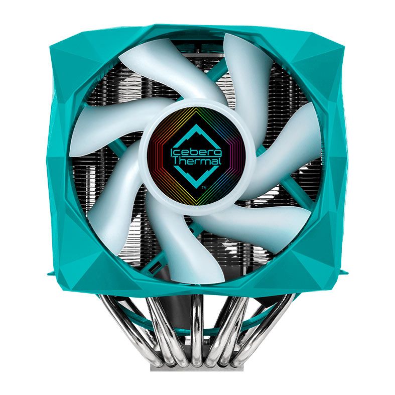 Cooler Para Processador Iceberg Thermal IceSleet X7 Dual, 120mm, Azul, ICESLEETX7-D0A