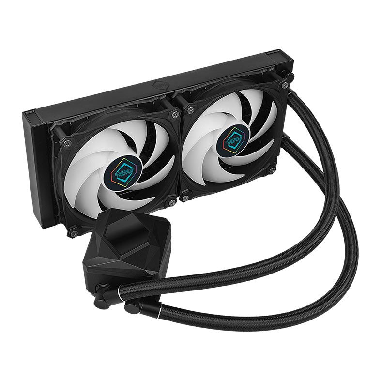Water Cooler Iceberg Thermal IceFloe Oasis, ARGB, 240mm, Preto, IFOA24-BAN