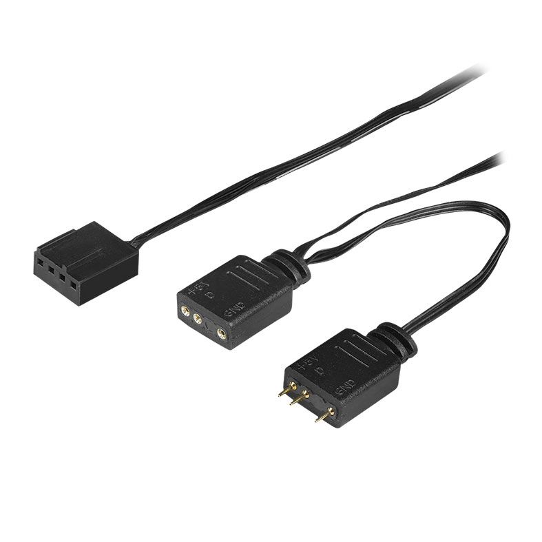 Kit Ventoinhas Iceberg Thermal IceGale Lightning, ARGB, 3x120mm, Preto, IG12LT-B3A