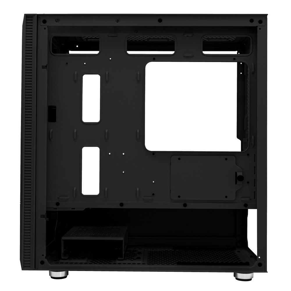 Pichau Kit Upgrade, Gabinete Gamer Pichau Carrier II RGB Preto + Fonte Pichau Nidus 500W PG-5001-BR-OEM