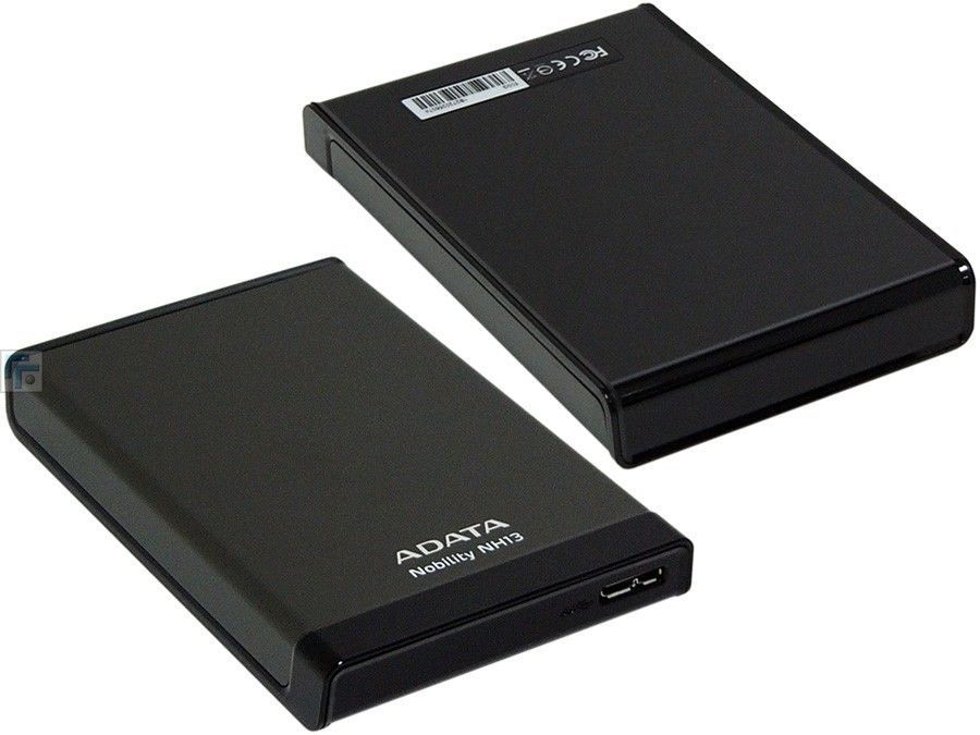 HD Externo ADATA NH13 1000GB USB 3.0 Preto, ANH13-1TU3-CBK - BOX