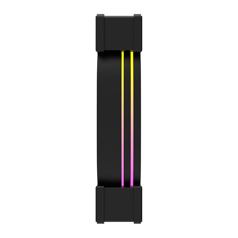 Kit Ventoinhas Aigo Darkflash Infinity 24 Pro, ARGB, 3x120mm, Preto, INF24PRO3IN1BK