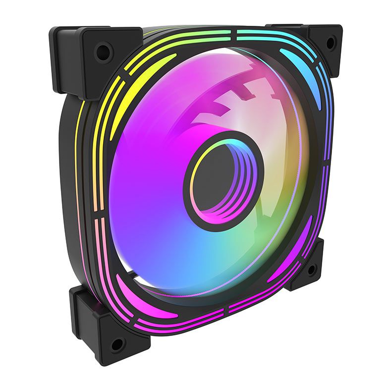 Ventoinha Aigo Darkflash Infinity 24se, 120mm, A-RGB, Preto, INF24se-BK