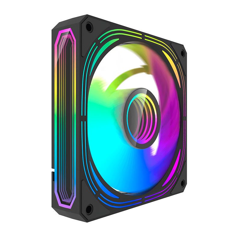 Kit Ventoinhas Aigo Darkflash Infinity 24T, ARGB, 3x120mm, Preto, INF24T-ARGB-3BK