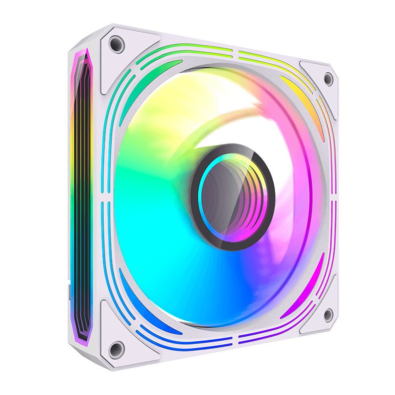 Ventoinha Aigo Darkflash Infinity 24T, ARGB, 120mm, Branco, INF24T-ARGB-WH