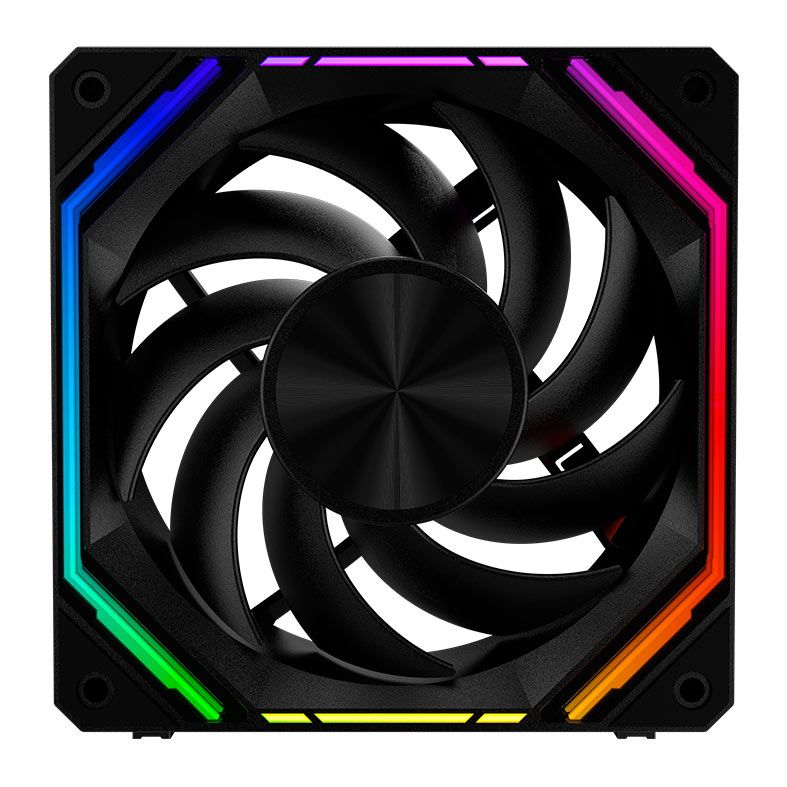 Kit Ventoinhas Aigo Darkflash Infinity 32, ARGB, 3x120mm, Preto, INF32-ARGB-3BK