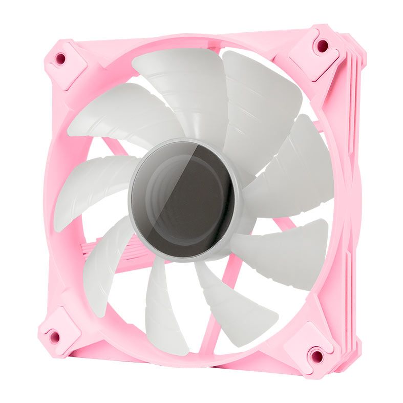 Kit Ventoinhas Aigo DarkFlash Infinity 8, A-RGB, 5x120mm, Rosa, INF85in1-PINK