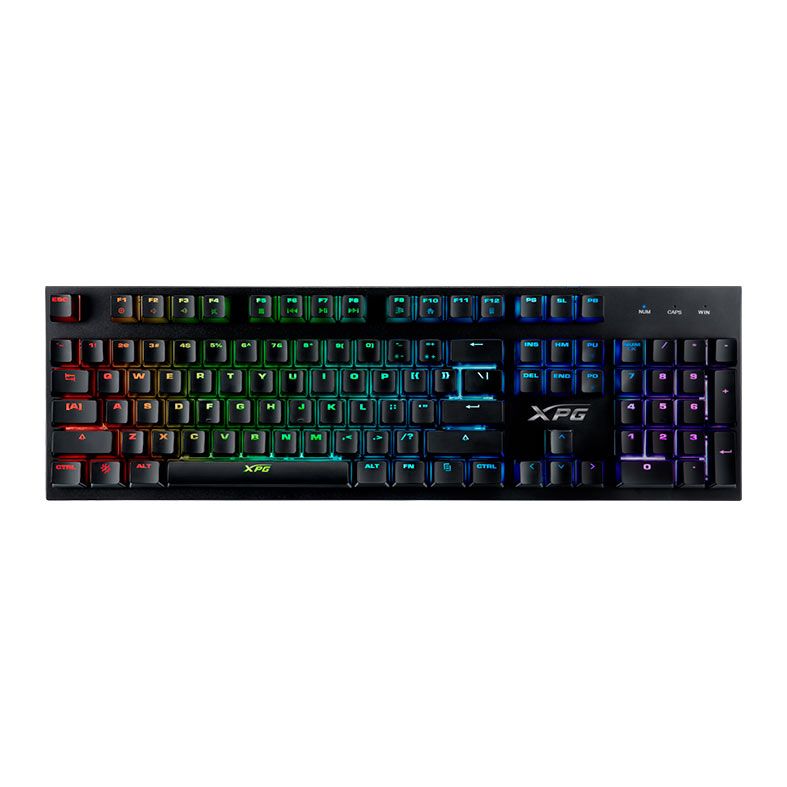 Teclado Gamer XPG Infarex K10, RGB, Preto, INFAREX K10