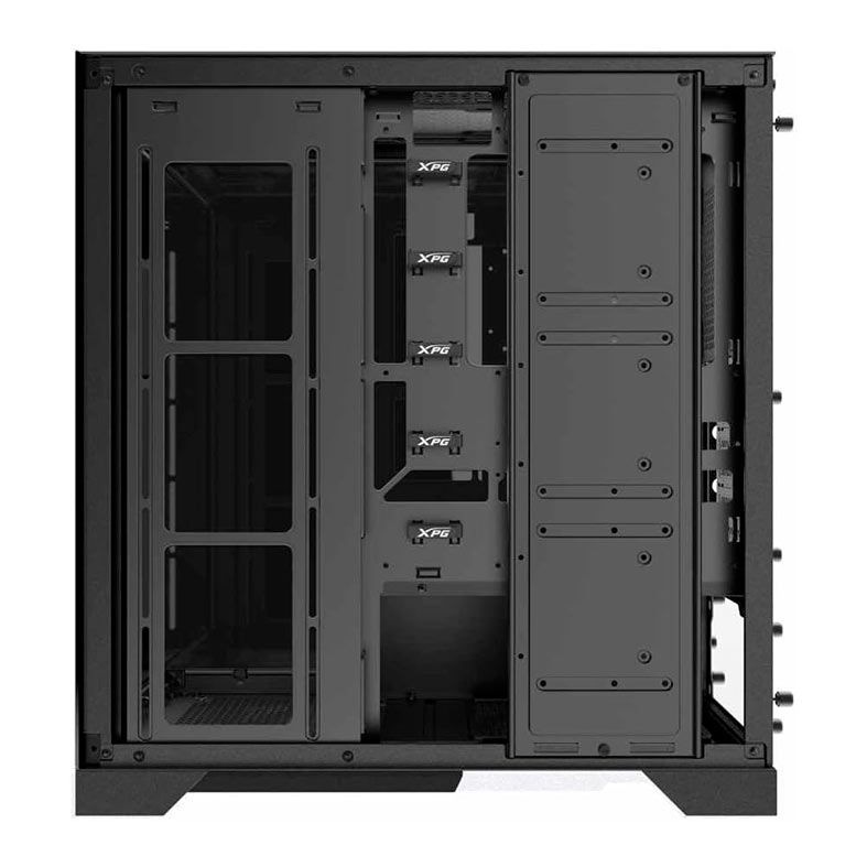 Gabinete Gamer XPG Invader X, Mid-Tower, Lateral De Vidro, Preto, INVADERXMTWOF-BKCWW