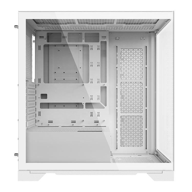 Gabinete Gamer XPG Invader X, Mid-Tower, Lateral De Vidro, Branco, INVADERXMTWOF-WHCWW