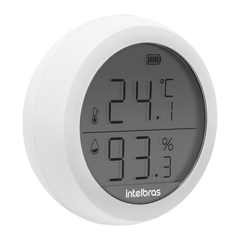 Sensor de Temperatura e Umidade Intelbras, Branco, IST 1001