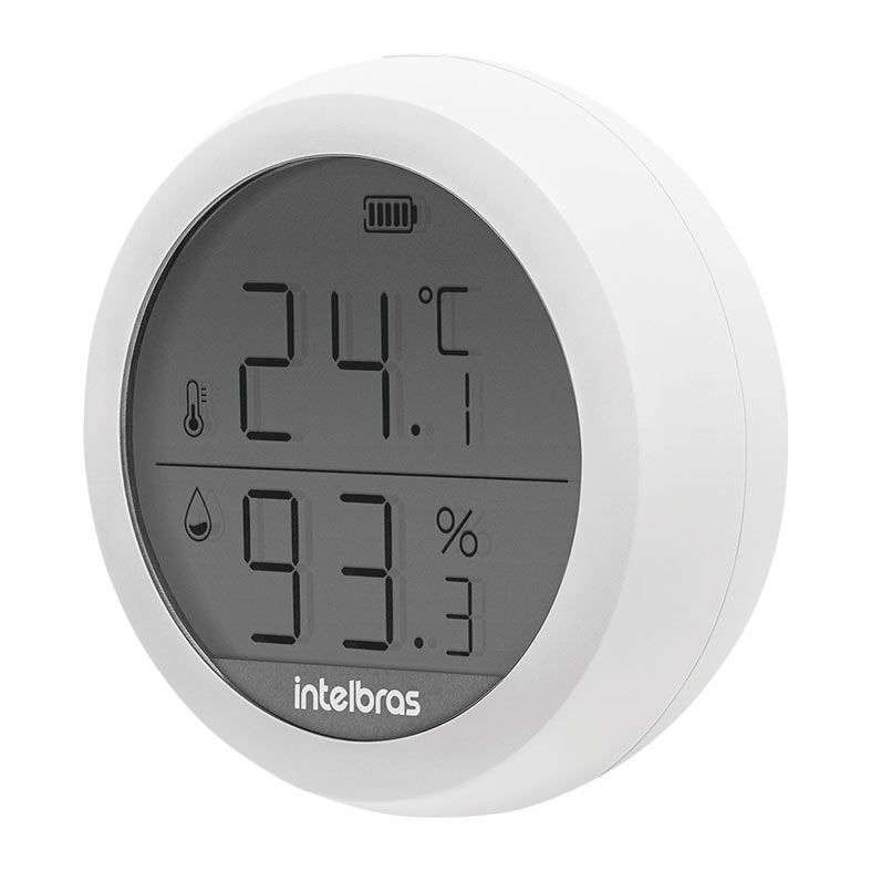 Sensor de Temperatura e Umidade Intelbras, Branco, IST 1001