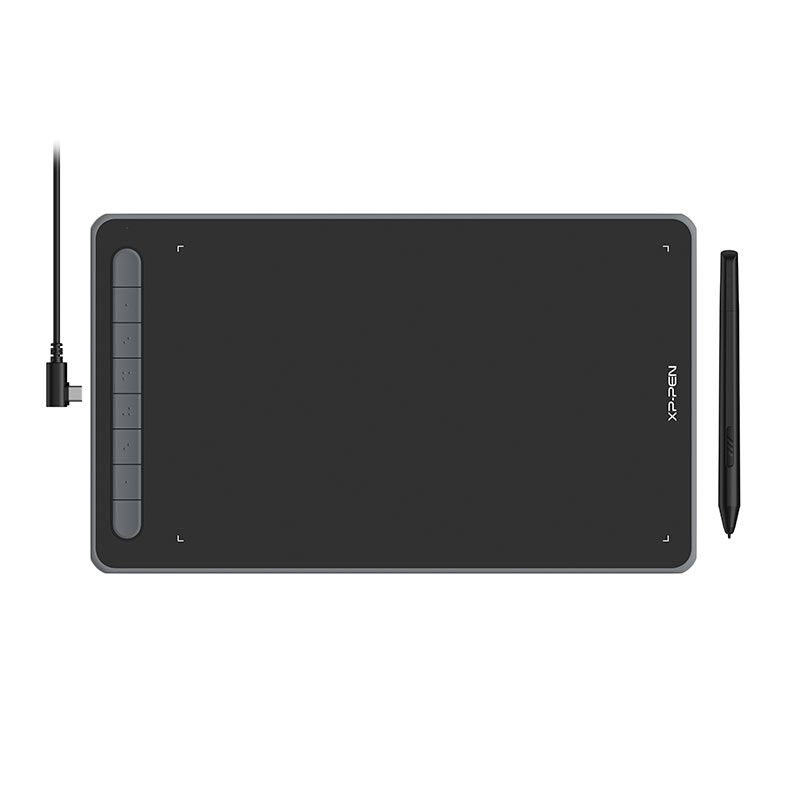 Mesa Digitalizadora XP-Pen Deco L IT1060, Resolucao 5080 LPI, Niveis de Pressao 8192, Preto, IT1060-BK