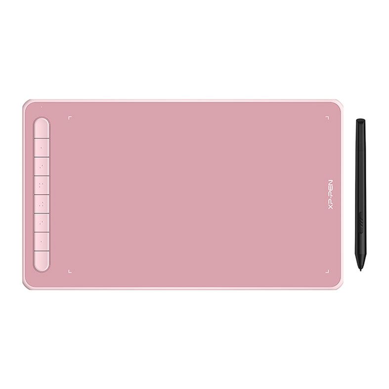Mesa Digitalizadora XP-Pen Deco L IT1060, Resolucao 5080 LPI, Niveis de Pressao 8192, Rosa, IT1060-PK
