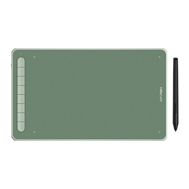 Mesa Digitalizadora XP-Pen Deco LW IT1060B, Resolucao 5080 LPI, Niveis de Pressao 8192, Verde, IT1060B-G