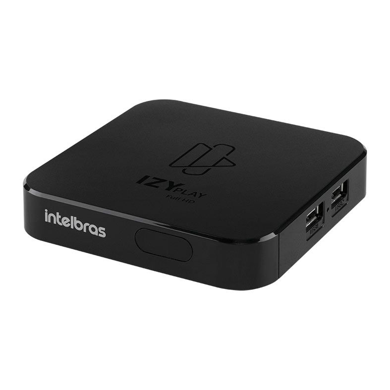 Smart Box TV Intelbras Izy Play Full, Full HD, Wi-Fi, Preto, IZY-PLAY-FULL