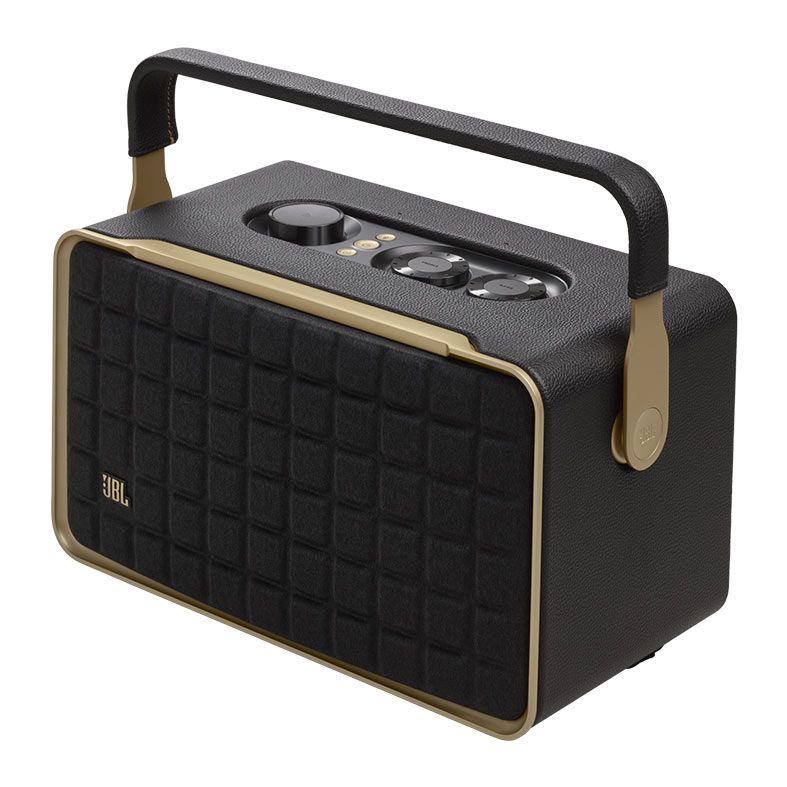 Caixa de Som JBL Authentics 300, Wifi, 50W RMS, Bluetooth, Preta, JBLAUTH300BLKBR