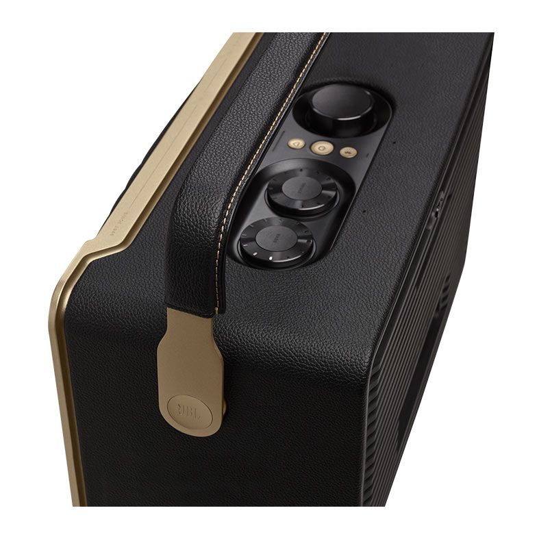 Caixa de Som JBL Authentics 300, Wifi, 50W RMS, Bluetooth, Preta, JBLAUTH300BLKBR